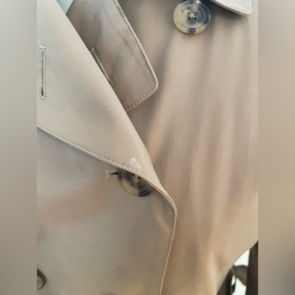 Brooks Brothers Water Repellent Trench Coat With Zip-Out Lining Size 6 - Picture 11 of 16